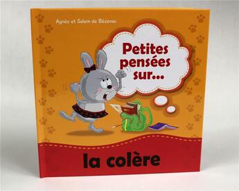 Couverture du livre « Petites pensées sur la colère » de De Bezenac aux éditions Icharacter Limited