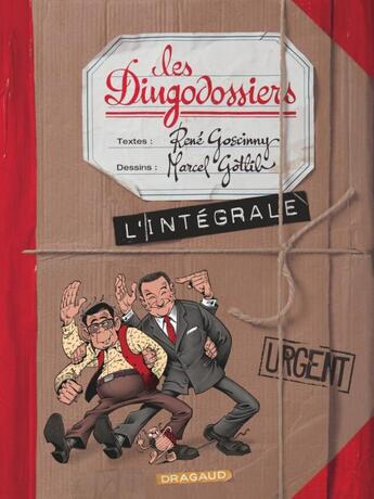 Couverture du livre « Les Dingodossiers : Intégrale Tomes 1 à 3 » de Gotlib et Rene Goscinny aux éditions Dargaud