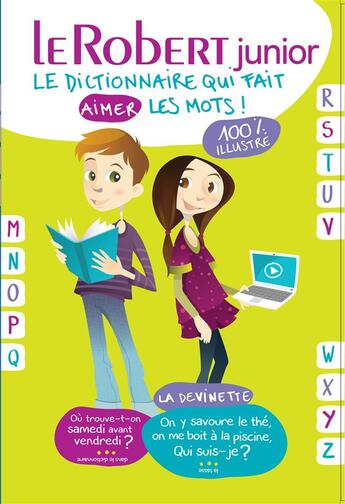 Couverture du livre « Dictionnaire Le Robert junior illustré ; 8/11 ans ; coffret (édition 2016) » de  aux éditions Le Robert