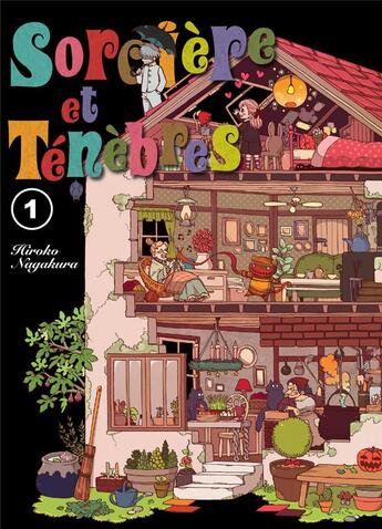 Couverture du livre « Sorcière et ténèbres Tome 1 » de Hiroko Nagakura aux éditions Komikku