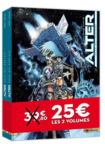 Couverture du livre « Alter : Tomes 1 et 2 » de Laval Ng et Philippe Pelaez aux éditions Drakoo