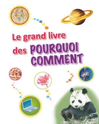 Couverture du livre « Le grand livre des pourquoi comment » de Jean-Francois Bueno et Patrick David aux éditions Philippe Auzou