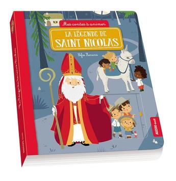 Couverture du livre « La légende de saint Nicolas » de Sofie Kenens aux éditions Auzou