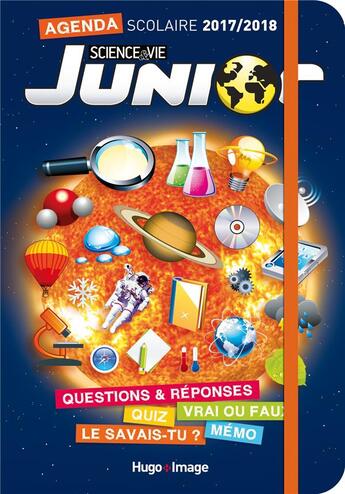 Couverture du livre « Annee Scolaire Science & Vie Junior 2017-2018 » de  aux éditions Hugo