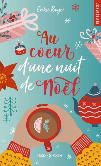 Couverture du livre « Au coeur d'une nuit de Noël » de Erika Boyer aux éditions Hugo Poche