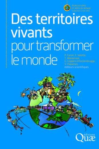 Couverture du livre « Des territoires vivants pour transformer le monde » de  aux éditions Quae