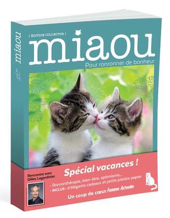 Couverture du livre « Miaou ; spécial vacances » de  aux éditions Prisma