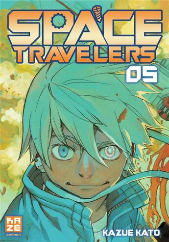 Couverture du livre « Space travelers t.5 » de Kazue Kato aux éditions Crunchyroll