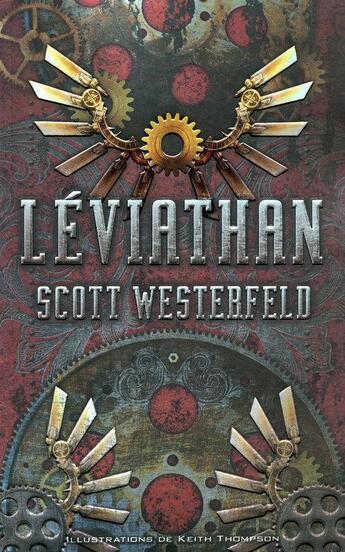 Couverture du livre « Léviathan t.1 » de Scott Westerfeld aux éditions 12-21