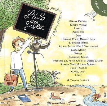 Couverture du livre « L'ÉCOLE DES FABLES - Part en classe verte ! » de Thomas Semence aux éditions Le Merle Moqueur