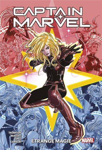 Couverture du livre « Captain Marvel Tome 6 : étrange magie » de Jamie Mckelvie et David Lopez et Jacopo Camagni et Kelly Thompson aux éditions Panini