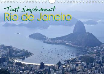 Couverture du livre « Tout simplement rio de janeiro calendrier mural 2020 din a4 horizontal - calendrier avec des photos » de Ferraz Martinia aux éditions Calvendo