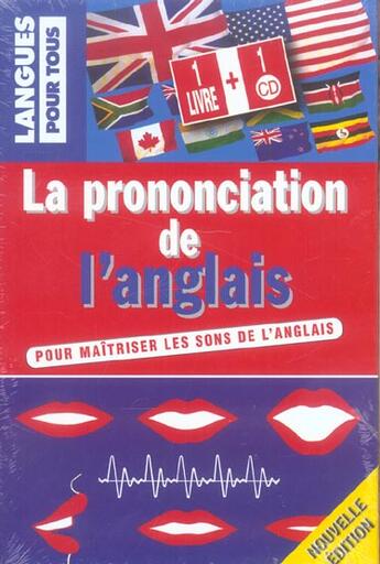 Couverture du livre « Coffret La Prononciation De L'Anglais » de Jean Tardieu aux éditions Pocket