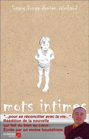 Couverture du livre « Mots intimes » de Losang Kunga Damien Raimbaud aux éditions Editions Du Net