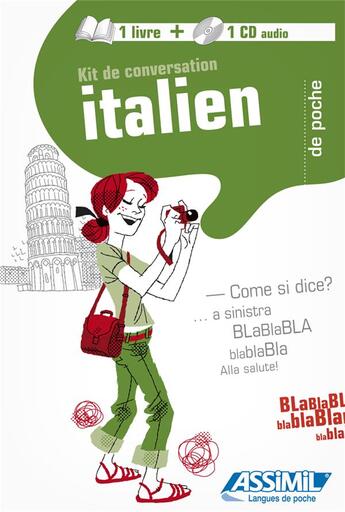 Couverture du livre « Italien » de Ela Strieder aux éditions Assimil