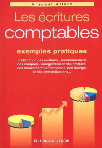 Couverture du livre « Ecritures comptables (les) » de Allard aux éditions De Vecchi