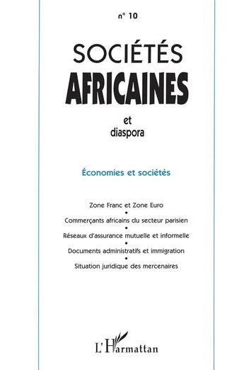 Couverture du livre « Économies et sociétés » de  aux éditions L'harmattan