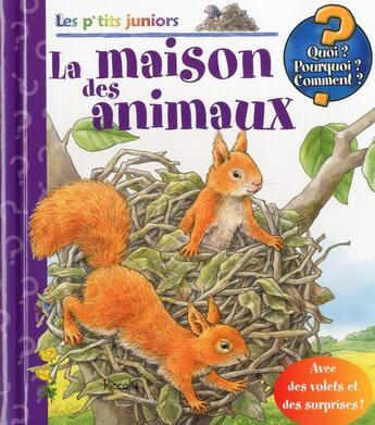 Couverture du livre « La maison des animaux » de  aux éditions Piccolia