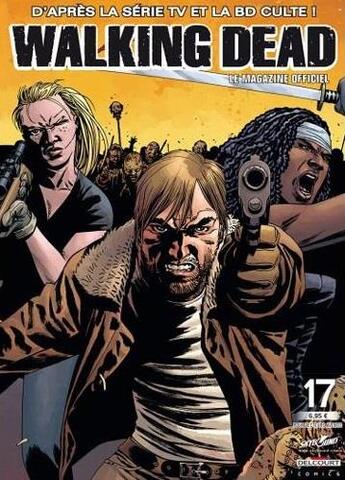 Couverture du livre « Walking dead ; le magazine officiel n.17 » de  aux éditions Delcourt Presse