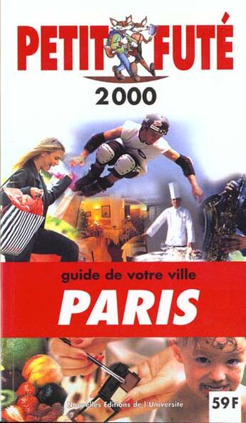 Couverture du livre « Paris 2000, le petit fute » de Collectif Petit Fute aux éditions Le Petit Fute