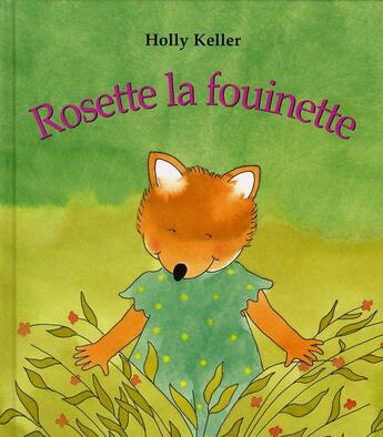 Couverture du livre « Rosette la fouinette » de Holly Keller aux éditions Kaleidoscope