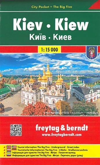 Couverture du livre « Kiev » de  aux éditions Freytag Und Berndt