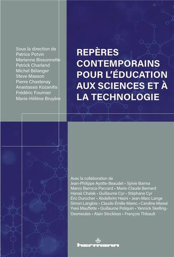 Couverture du livre « Reperes contemporains pour l'education aux sciences et a la technologie » de Patrice Potvin aux éditions Hermann