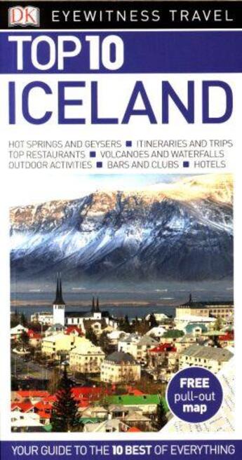 Couverture du livre « TOP 10 ; ICELAND » de  aux éditions Dorling Kindersley