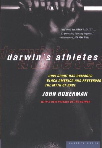 Couverture du livre « Darwin's Athletes » de Hoberman John aux éditions Houghton Mifflin Harcourt