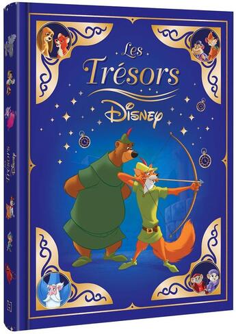 Couverture du livre « Les trésors Disney » de Disney aux éditions Disney Hachette