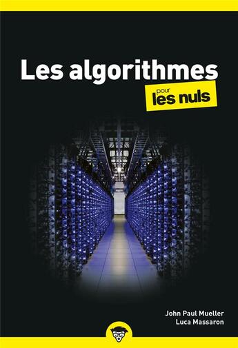 Couverture du livre « Les algorithmes poche pour les nuls » de John Paul Mueller et Luca Massaron aux éditions First Interactive