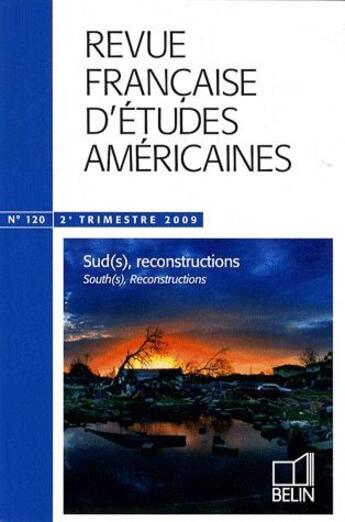 Couverture du livre « Sud(s), reconstructions ; south(s), reconstructions » de  aux éditions Belin