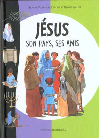 Couverture du livre « Jesus son pays ses amis ed2001 » de  aux éditions Bayard Jeunesse