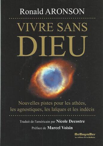 Couverture du livre « Vivre sans dieu » de Ronald Aronson aux éditions Memogrames