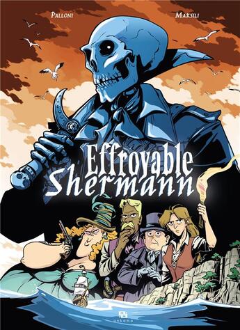 Couverture du livre « Effroyable shermann » de Alessandra Marsili aux éditions Ankama