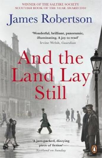 Couverture du livre « And the land lay still » de James Robertson aux éditions Adult Pbs