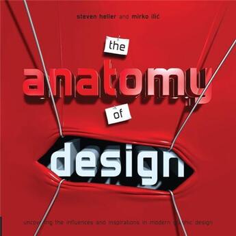Couverture du livre « Anatomy of design (paperback) » de Heller/Ilic aux éditions Rockport