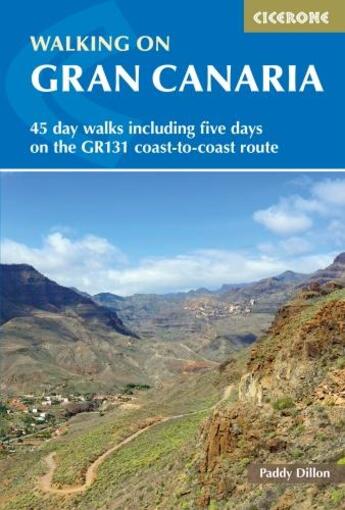 Couverture du livre « WALKING ON GRAN CANARIA - 3RD EDITION » de Paddy Dillon aux éditions Cicerone Press