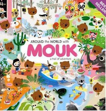 Couverture du livre « Around the world with mouk » de Marc Boutavant aux éditions Tate Gallery