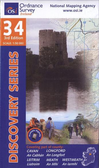 Couverture du livre « Cavan/leitrim » de  aux éditions Ordnance Survey