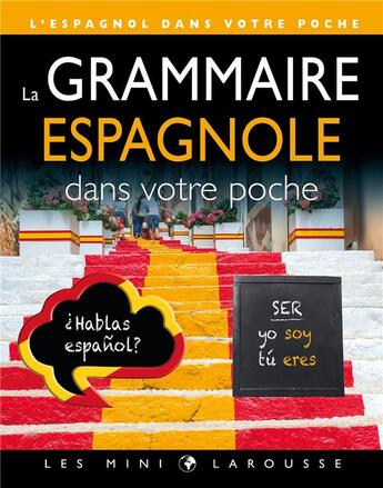 Couverture du livre « La grammaire espagnole dans votre poche » de  aux éditions Larousse