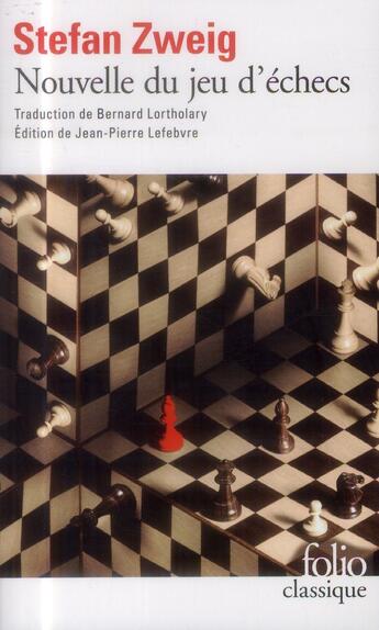 Couverture du livre « Nouvelle du jeu d'échecs » de Stefan Zweig aux éditions Gallimard