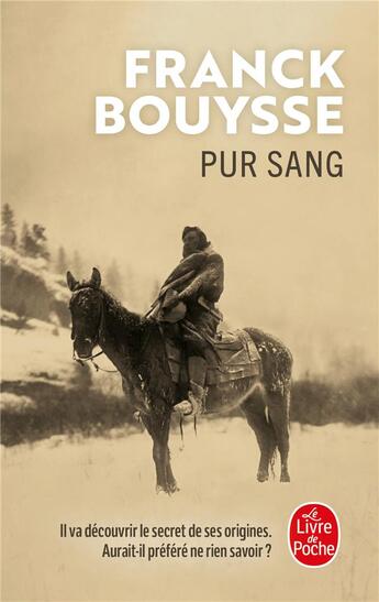 Couverture du livre « La Marche du rêveur Tome 1 : Pur sang » de Franck Bouysse aux éditions Le Livre De Poche