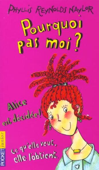 Couverture du livre « Pourquoi Pas Moi » de Phyllis Reynolds Naylor aux éditions Pocket Jeunesse