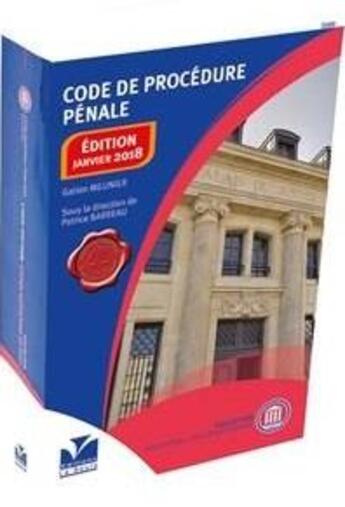 Couverture du livre « Code de procédure pénale (édition 2018) » de Barreau Patrice aux éditions La Baule