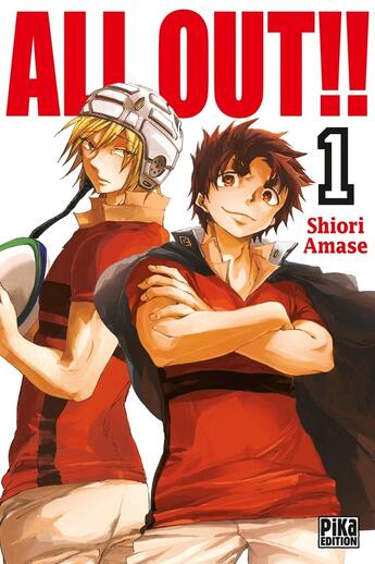 Couverture du livre « All out!! Tome 1 » de Shiori Amase aux éditions Pika