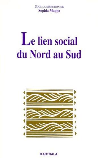 Couverture du livre « Le lien social du nord au sud » de Wip aux éditions Karthala