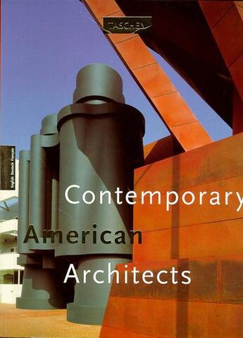 Couverture du livre « Contemporany american architects » de  aux éditions Taschen