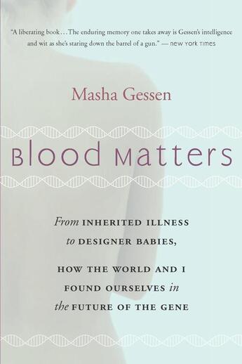 Couverture du livre « Blood Matters » de Masha Gessen aux éditions Houghton Mifflin Harcourt