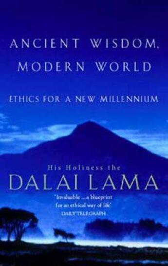 Couverture du livre « Ancient Wisdom Modern World » de Dalai Lama aux éditions Little Brown Book Group Digital